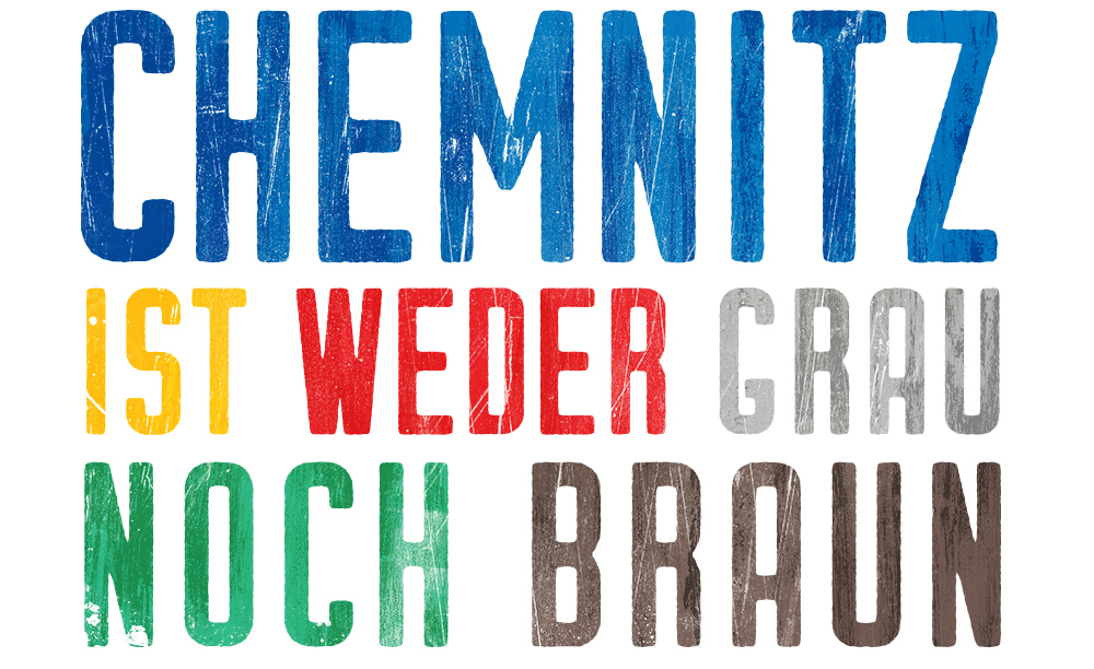 Chemnitz ist weder grau noch braun
